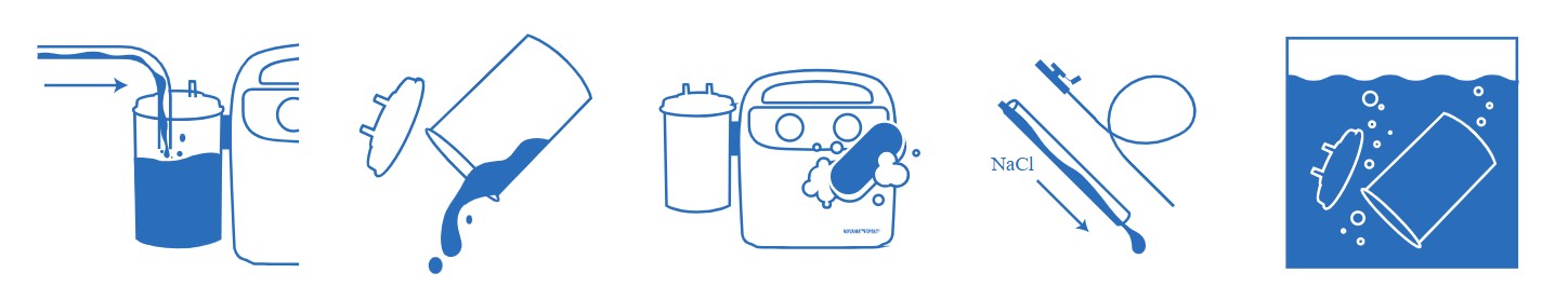 čištění odsávačky